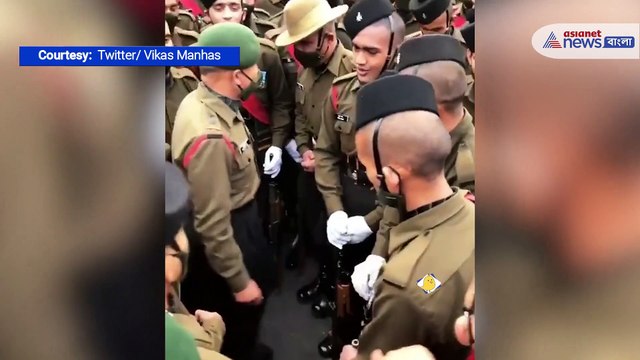Viral video of Indian Army are singing Badri Vishal lal ki Jai