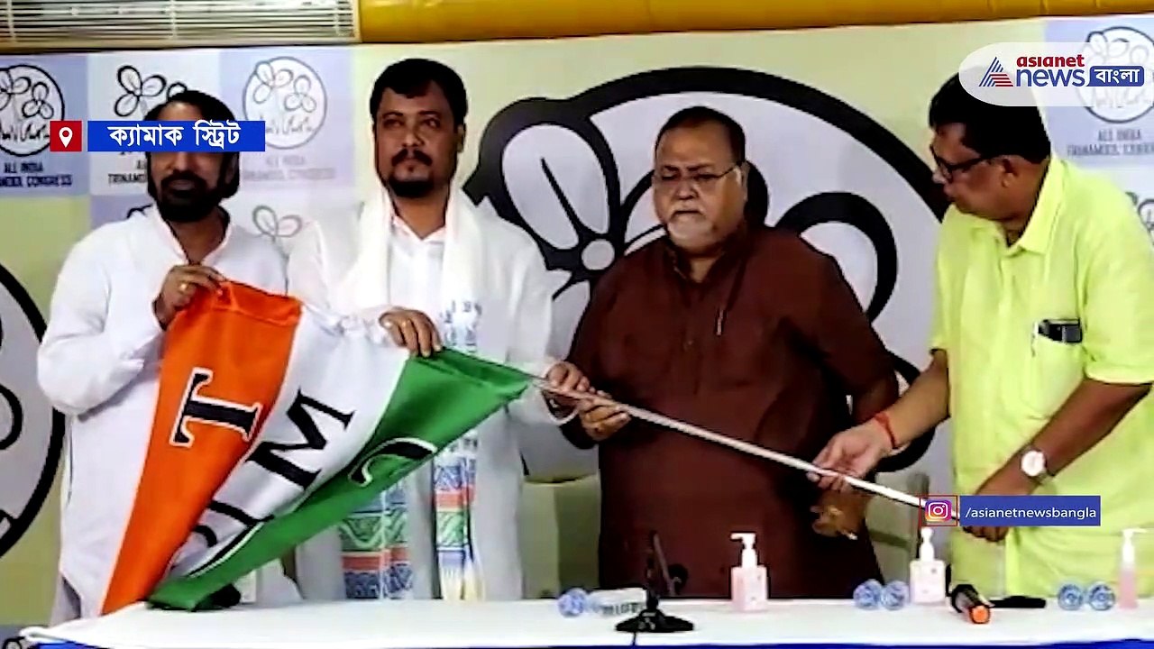 Kaliaganj MLA Soumen Roy left BJP and joined Trinamool