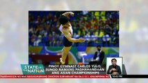 Pinoy gymnast Carlos Yulo, sunod namang paghahandaan ang Asian Championships | SONA