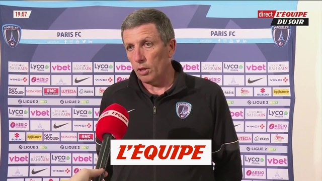 Laurey : «Ce n'est pas suffisamment équitable» - Foot - Barrages - Paris FC