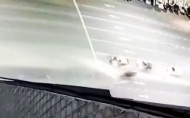 Imágenes sensibles: así fue el choque múltiple frente al Hipódromo de Palermo