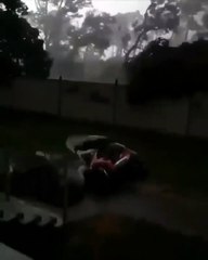 Tempestade  com formação similar a um tufão é registrada no Rio Grande do Sul