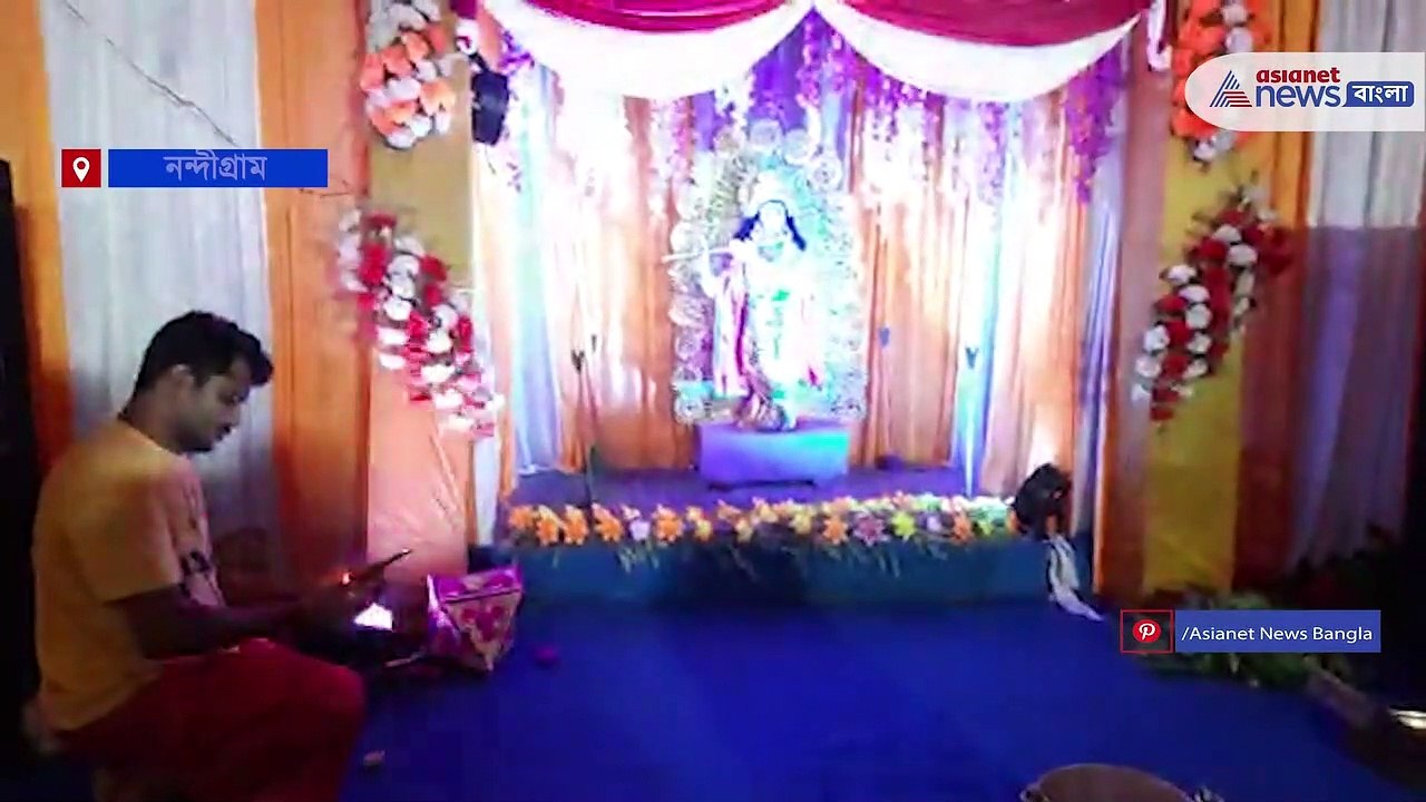 Suvendu Adhikari sings kirtan on Janmashtami at Nandigram