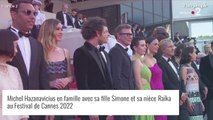 Michel Hazanavicius en famille à Cannes, avec Berenice Bejo : sa fille Simone et sa nièce Raika sur les marches !