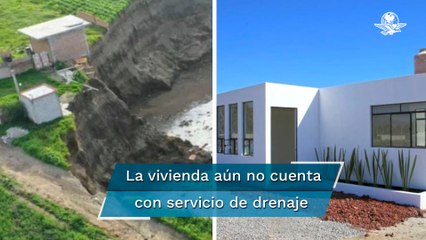A un año del socavón en Puebla: familia recibe llaves de su nueva casa