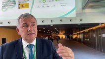 Gerardo Morales en Barcelona: “La Argentina tiene que dedicarse decididamente a ser un gran productor de energía limpia para el mundo”.