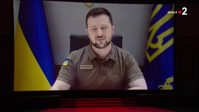 Cannes : le président ukrainien célèbre le pouvoir du cinéma en ouverture du festival