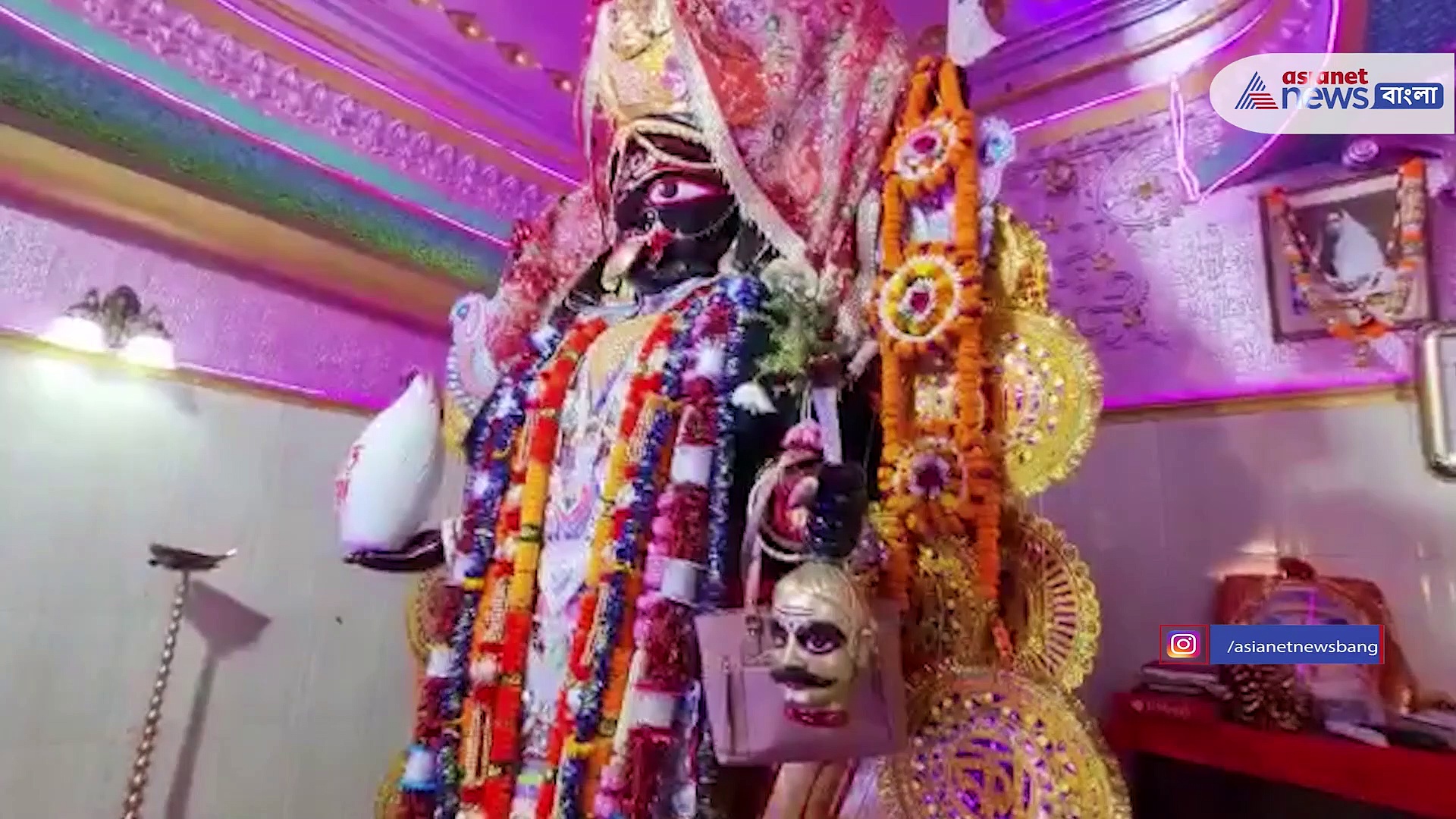 Kali Puja 2021- পুজো দিতে বীরহাটার বড়মা কালী মন্দির দর্শনার্থীদের ঢল