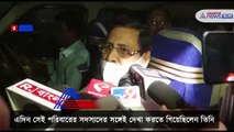 Allegations of attack on minister Subrata Saha in Murshidabad