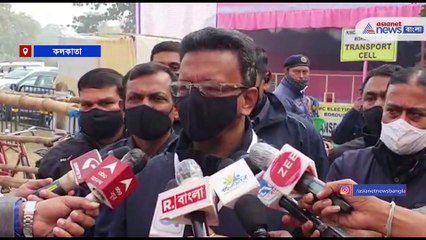 Firhad Hakim at the counting center since morning