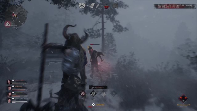 On effraie les survivants dans Evil Dead The Game