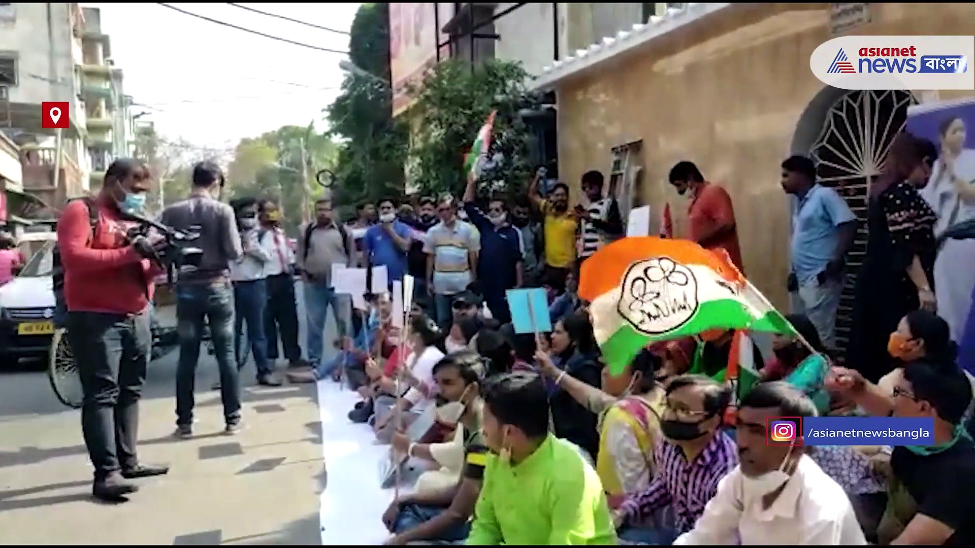 TMC protest: প্রার্থী বদলের দাবিতে যাদবপুরে তৃণমূলের বিক্ষোভ