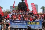 İzmir'de 'Çeşme Projesi'ne karşı miting