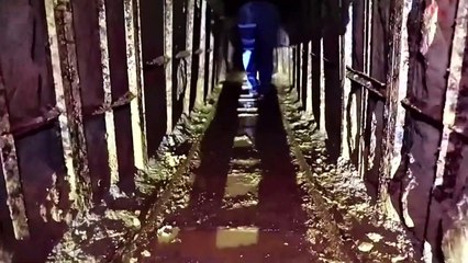 Descubren túnel de narcotraficantes en la frontera entre EEUU y México