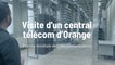 Visite d'un central Orange télécom d'Orange