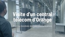 Visite d'un central Orange télécom d'Orange