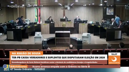 下载视频: Advogado comenta decisão do TRE que determina cassação de vereadores de cidade na região de Sousa