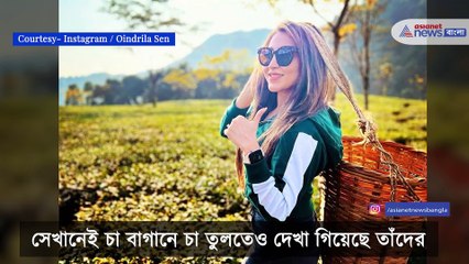 Ankush and Oindrila Sen have seen spending their time in Darjeeling