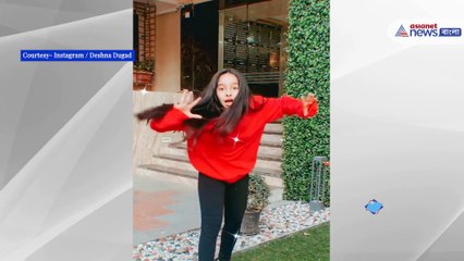 Viral dancing reel video with badam song