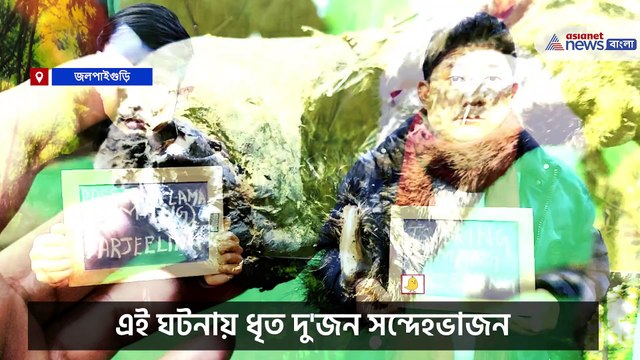 Two people arrested during smuggling leopard skin