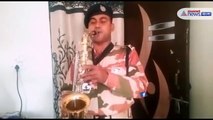 RIP Lata Mangeshkar ITBP Jawan tributes to Lata Mangeshkar with Playing Saxophone