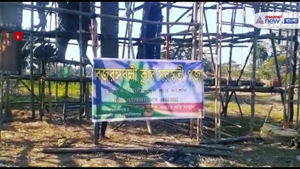 25 ft Saraswati in Purulia