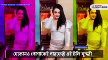 Pranitha Hot Navel Showing and Saree Adjusting Scene - video ...