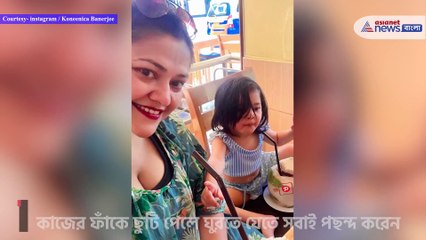 Actress Koneenica Banerjee in vaccetion mood