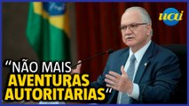 Eleição: Brasil não autoriza 'aventuras autoritárias', diz Fachin