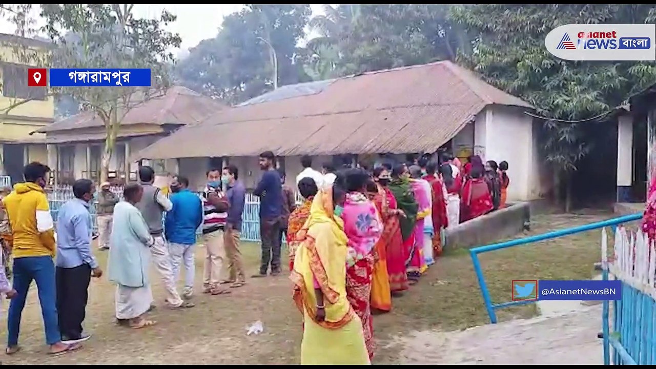 Complaints of booth jam and proxy vote in Gangarampur