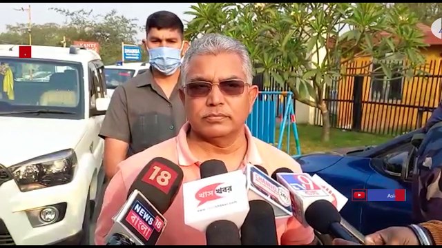 Dilip Ghosh mocks Mamata Banerjee
