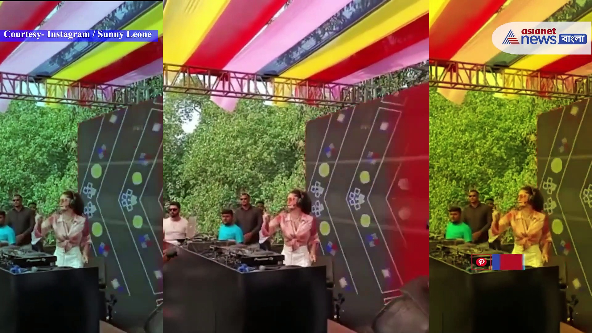 রং মেখে ভূত সানি, কেমন কাটল তারকার হোলি, দেখে নিন ভিডিও