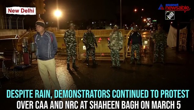 Anti-CAA protest continues at Delhi’s Shaheen Bagh