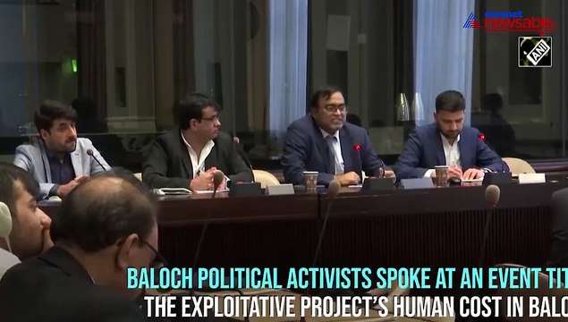 CPEC costing human lives, resources in Balochistan, say activists at UN
