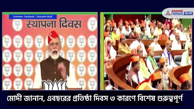 The foundation day of BJP
