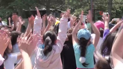 Kütahya'da 'Özel Çocuk Şenliği' etkinliği düzenlendi, minikler doyasıya eğlendi