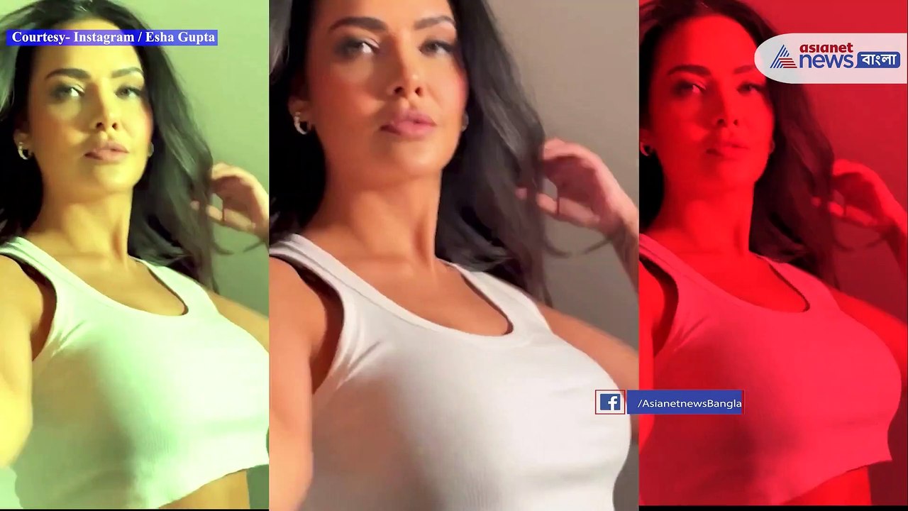 Easha Gupta in crop top