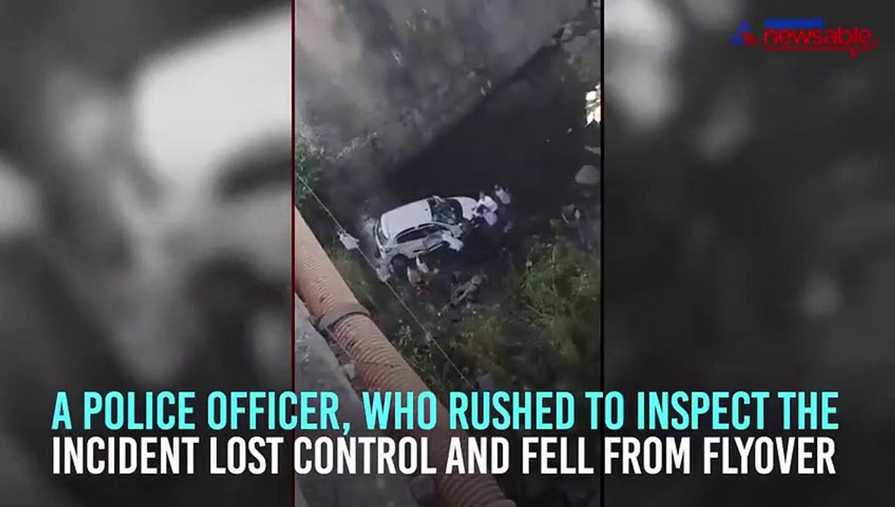 Telangana cop rushes to inspect accident site, dies after falling from flyover
