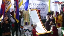 'Majestic Walk' by SFT-India to mark Tibet's 107th Independence Day