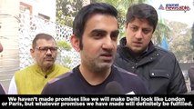 Every election is a test just like cricket matches: Gautam Gambhir on Delhi elections 2020