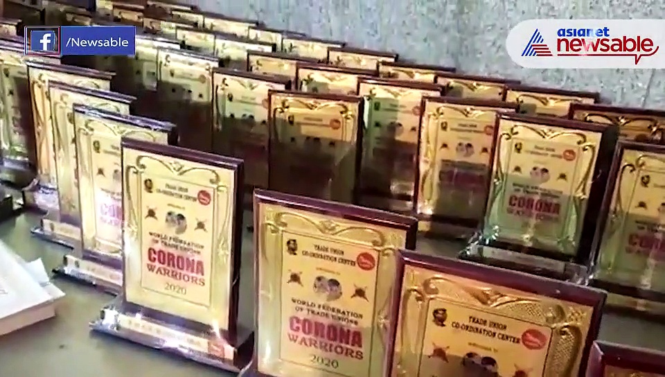 ‘Corona Warriors’ honoured with certificates for risking their lives to help migrants during lockdown