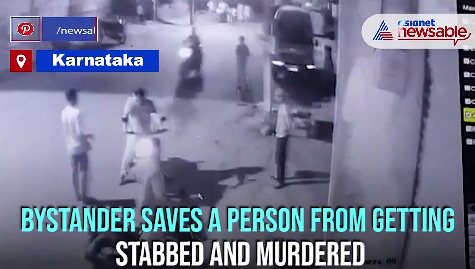 At last, bystander stops remaining mute spectator, saves person from getting murdered