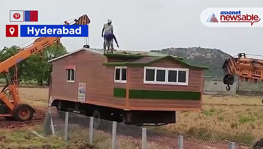 Check out shrimp farmer's portable house which costs Rs 7,50,000