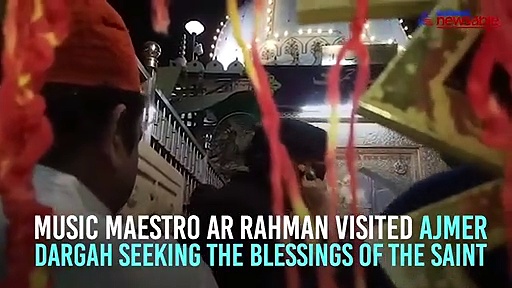 Music maestro AR Rahman offers prayers at Ajmer Dargah
