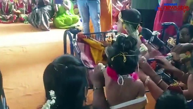 Krishna Janmashtami: Bengaluru students dress themselves as Krishna, Radhe
