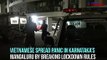 Vietnamese break lockdown rules, smear sputum in the lift; complaint registered in Karnataka