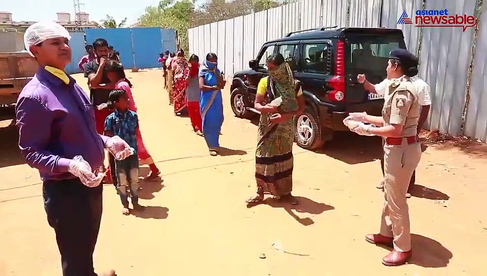 Bengaluru cop feeds stray dogs during lockdown