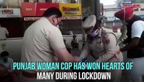 Policewoman with cancer distributes food to needy during coronavirus lockdown