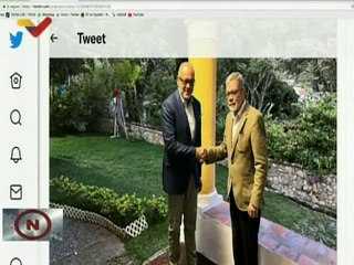 Presidente de la AN  Jorge Rodríguez sostiene encuentro con sectores de la oposición en México