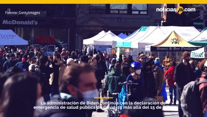 El covid sigue siendo una 'emergencia de salud pública' en EE.UU.